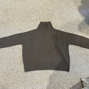 Nap Turtleneck Yak-Wool Pullover - Tate Olive, Medium